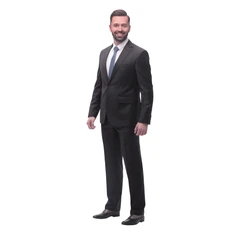 Terno Masculino Fresco Clothing Social Clássico Preto Corte Reto e Fechamento com Botões Frontais em Algodão